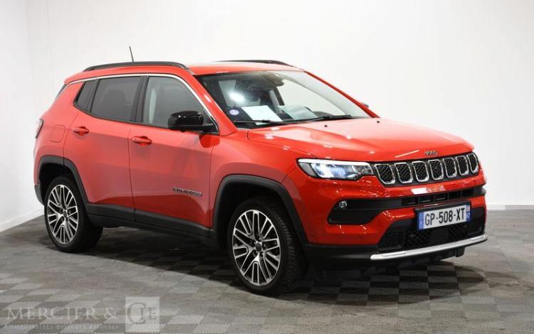 JEEP COMPASS 1,5 MHEV TURBO T4 130 ROUGE GP-508-XT