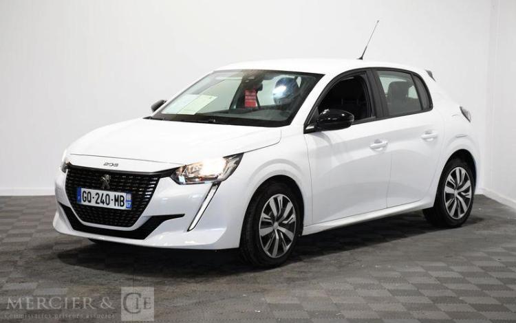 PEUGEOT 208 1.2 PURETECH 75ch ACTIVE PACK BLANC GQ-240-MB