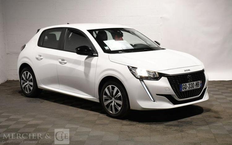 PEUGEOT 208 1.2 PURETECH 75ch ACTIVE PACK BLANC GQ-330-MB
