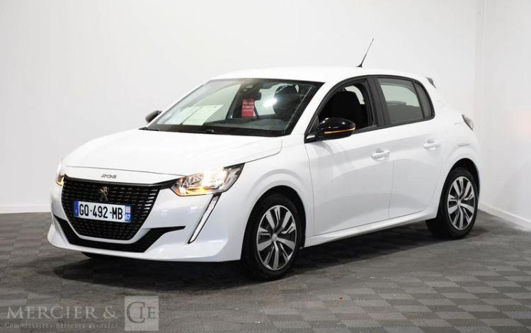 PEUGEOT 208 1.2 PURETECH 75ch ACTIVE PACK BLANC GQ-492-MB