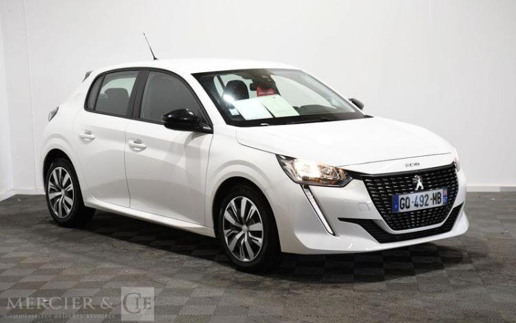PEUGEOT 208 1.2 PURETECH 75ch ACTIVE PACK BLANC GQ-492-MB