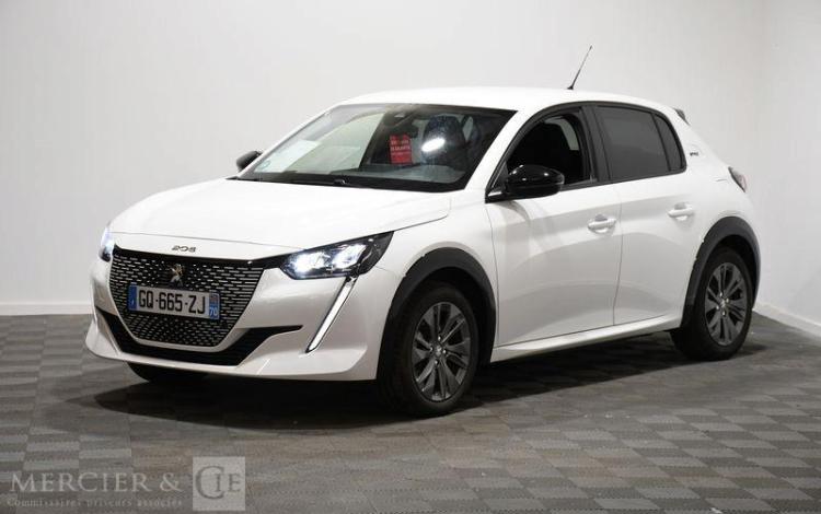 PEUGEOT e-208 STYLE BLANC GQ-665-ZJ