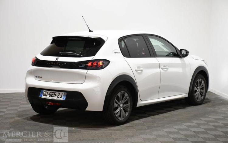 PEUGEOT e-208 STYLE BLANC GQ-665-ZJ