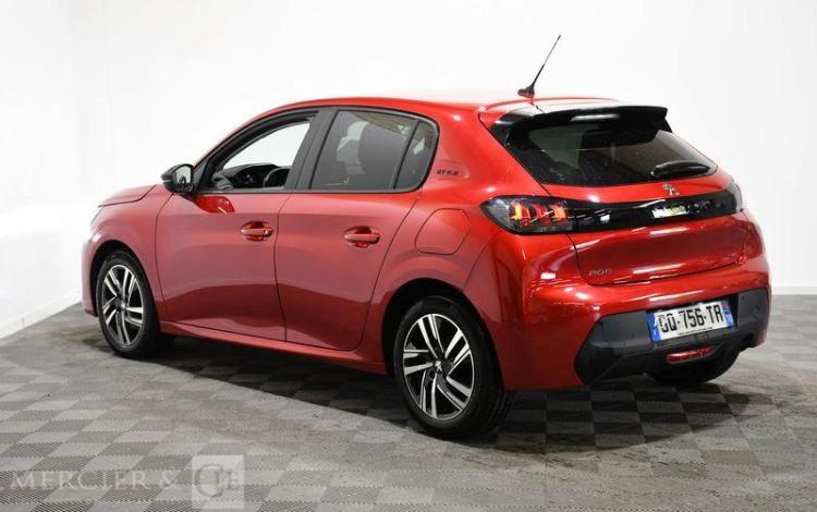 PEUGEOT 208 1.2 PURETECH 100ch STYLE ROUGE GQ-756-TR