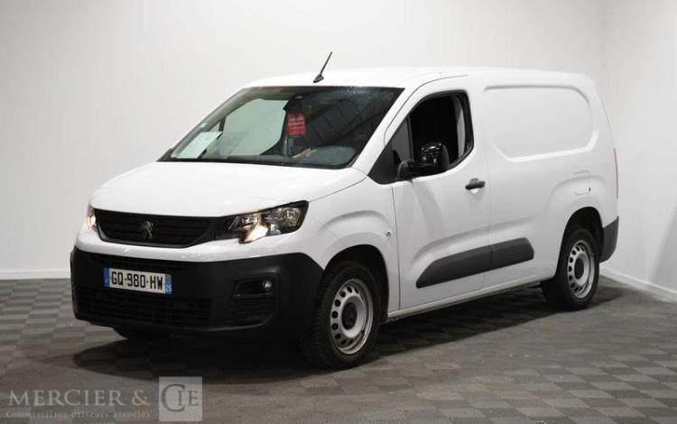 PEUGEOT PARTNER XL 950kg 1.5 BLUEHDI 100ch BLANC GQ-980-HW
