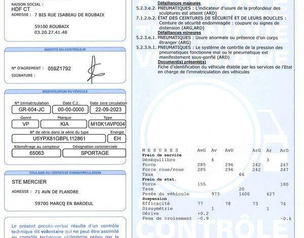 KIA SPORTAGE 5 H230 GTL NOIR GR-604-JC