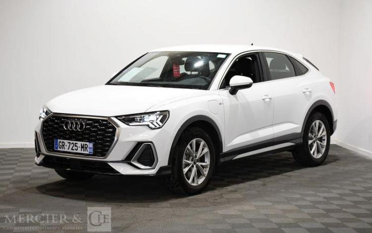 AUDI Q3 SPORTBACK 45 TFSIe 245CH STRONIC 6 SLINE BLANC GR-725-MR