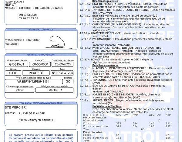 PEUGEOT PARTNER M 650kg BLANC GR-815-JT