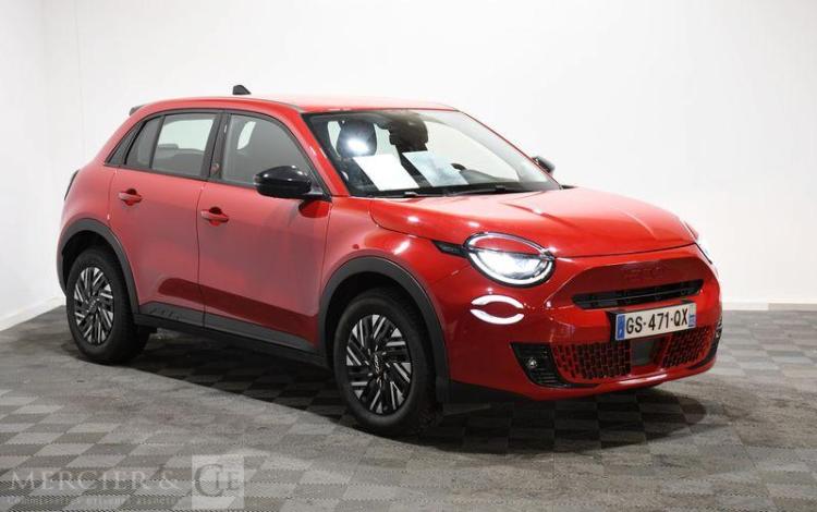 FIAT 600 ELECT 54KWH ROUGE GS-471-QX