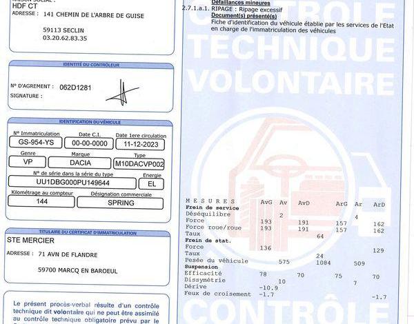 DACIA SPRING EXTREME BLEU GS-954-YS