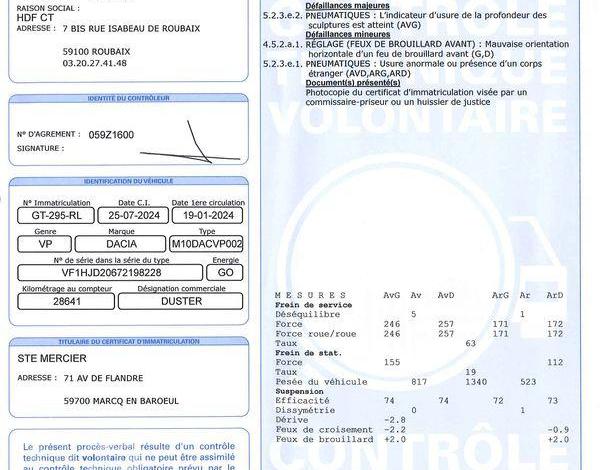 DACIA DUSTER JOURNEY BLUE DCI 115 4X2 NOIR GT-295-RL