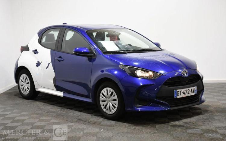 TOYOTA YARIS A,E 70 VVT-I DYNAMIC MY 22 BLEU GT-472-AM