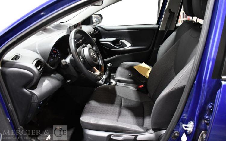TOYOTA YARIS A,E 70 VVT-I DYNAMIC MY 22 BLEU GT-542-AM