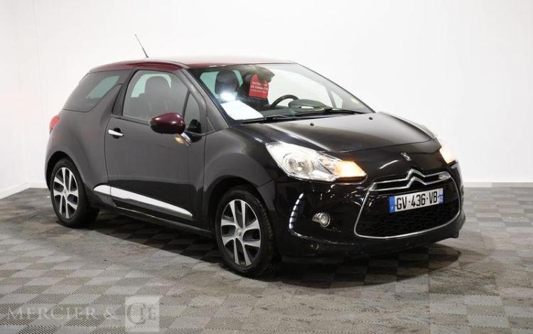 CITROEN DS3 1,6 HDI 90 AIRDREAM SO CHIC NOIR GV-436-VB