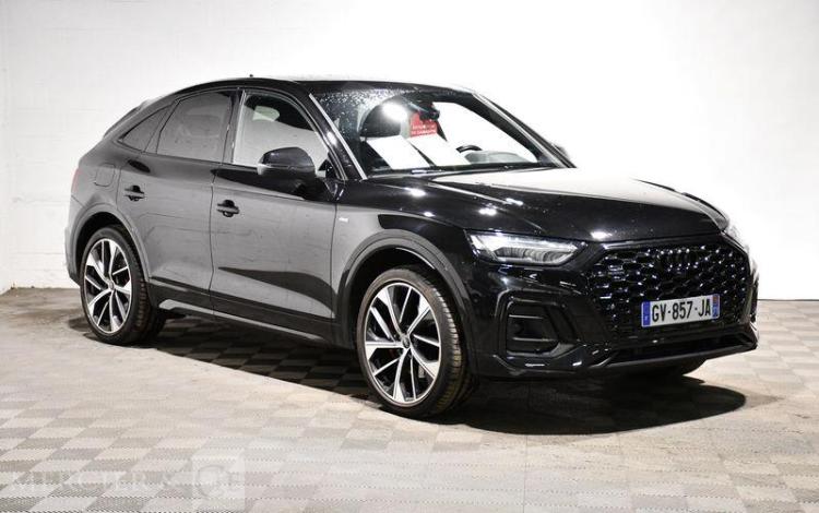 AUDI Q5 SPORTBACK 50 TFSIE 299CH QUATTRO S-TRONIC 7 S-LINE NOIR GV-857-JA