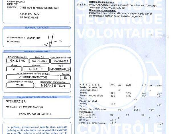 RENAULT MEGANE E-TECH TECHNO 220CH AUTONOMIE GRIS GX-838-VC