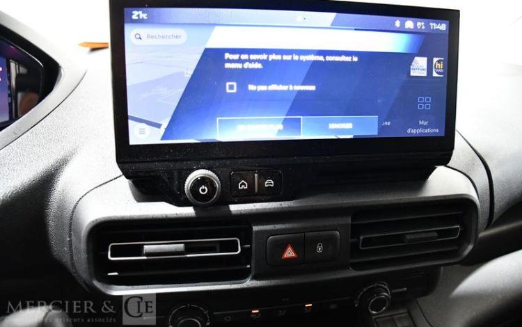 PEUGEOT PARTNER FOURGON 650kg M 1.5 BLUEHDI 100ch BLANC GY-160-TQ