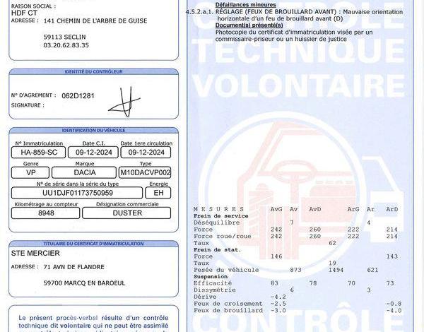 DACIA DUSTER EXTREME HYBRID 140 BLANC HA-859-SC
