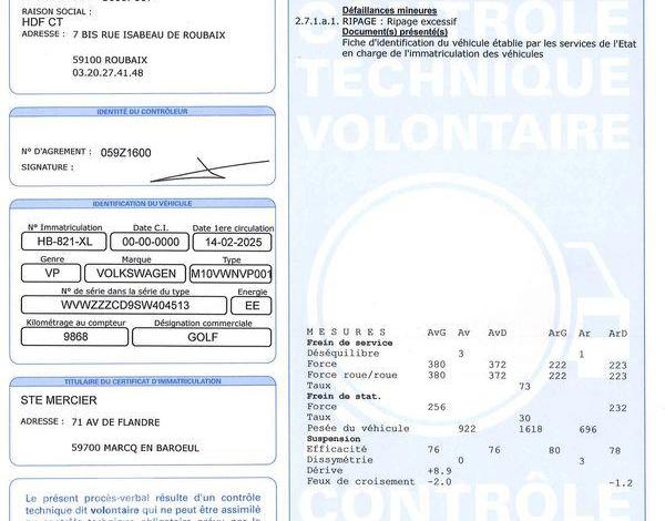 VOLKSWAGEN GOLF BLEU HB-821-XL