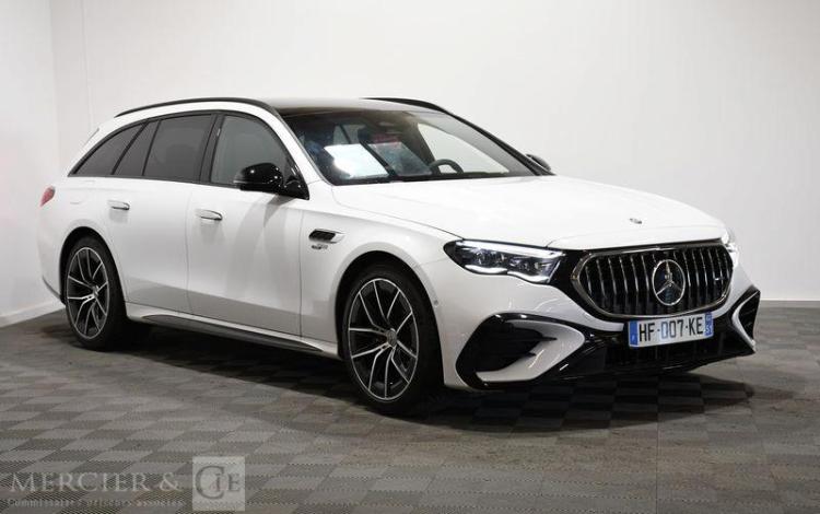 MERCEDES CLASSE E BREAK 3.0 53 585H 450 PHEV HYBRID AMG 4MATIC TCT BVA BLANC HF-007-KE