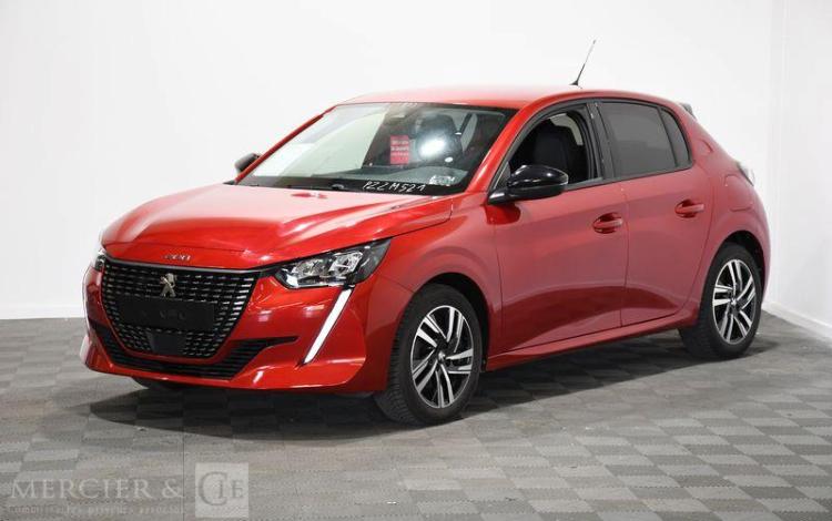 PEUGEOT 208 1.2 PURETECH 100 ALLURE PACK – ESSENCE – 16582 KMS ROUGE PZ2M521