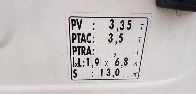 NISSAN CABSTAR AVEC NACELLE MULTITEL 180ALUAF – 18 M – 3535 HEURES – 59377 KMS BLANC 805ANM59