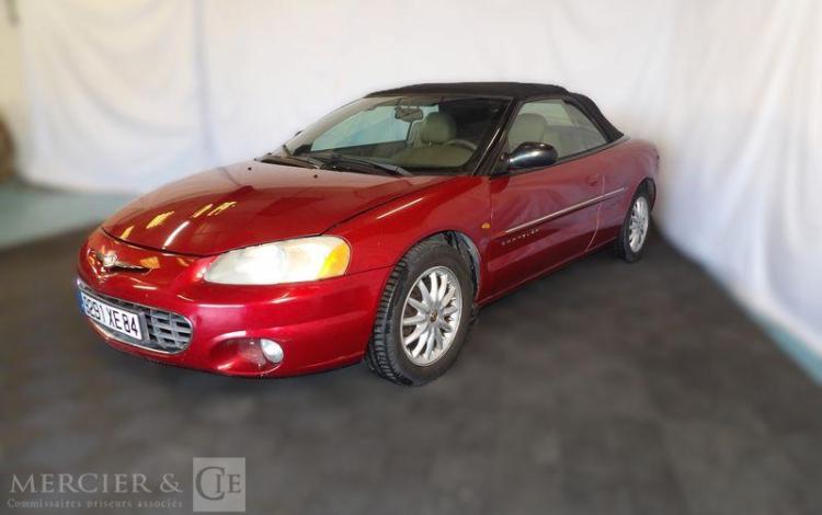CHRYSLER SEBRING CABRIOLET 2,0 140CV ROUGE 9291XE84