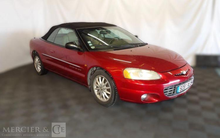 CHRYSLER SEBRING CABRIOLET 2,0 140CV ROUGE 9291XE84