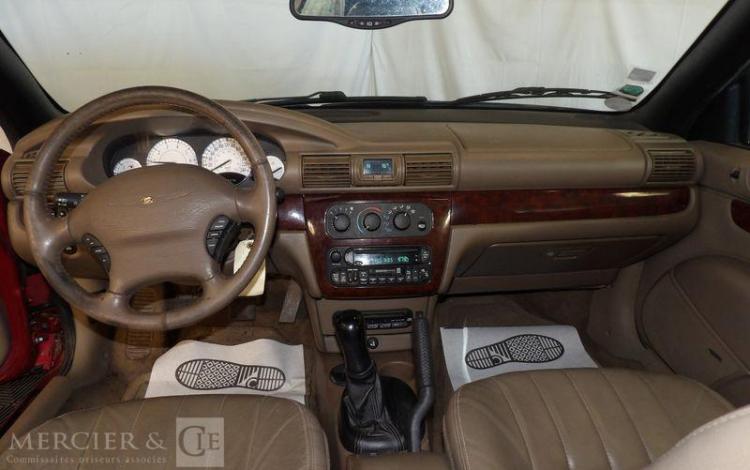 CHRYSLER SEBRING CABRIOLET 2,0 140CV ROUGE 9291XE84