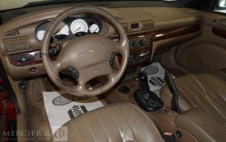 CHRYSLER SEBRING CABRIOLET 2,0 140CV ROUGE 9291XE84