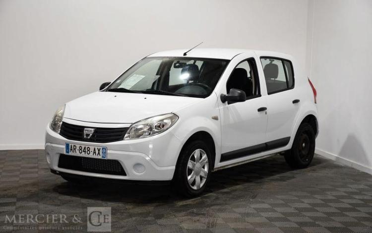 DACIA SANDERO 1,4 MPI GPL 75 AMBIANCE BLANC AR-848-AX