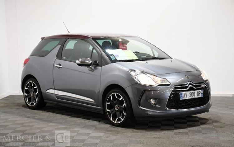 CITROEN DS3 1.6 THP 155CH SPORT CHIC GRIS AV-206-GP