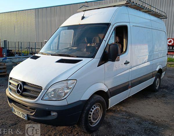 MERCEDES SPRINTER II 906.633 310CDI 37 2.2 D DPF FOURGON MOYEN TOLE 3.5T 95 CV –  AN 2010 BLANC BA-111-TD