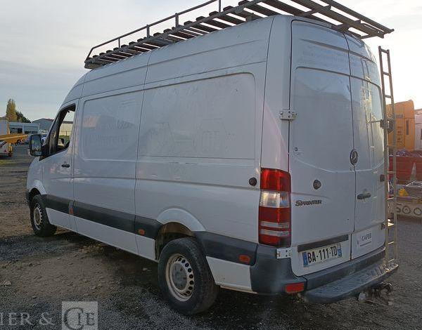 MERCEDES SPRINTER II 906.633 310CDI 37 2.2 D DPF FOURGON MOYEN TOLE 3.5T 95 CV –  AN 2010 BLANC BA-111-TD