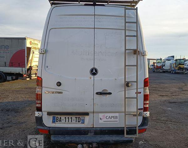 MERCEDES SPRINTER II 906.633 310CDI 37 2.2 D DPF FOURGON MOYEN TOLE 3.5T 95 CV –  AN 2010 BLANC BA-111-TD