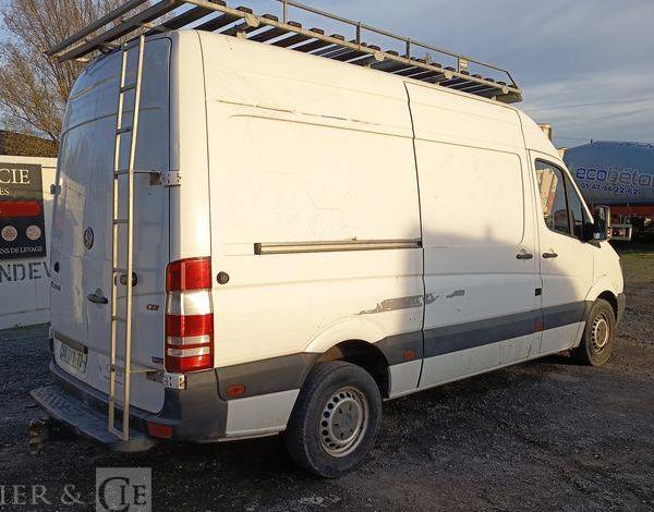 MERCEDES SPRINTER II 906.633 310CDI 37 2.2 D DPF FOURGON MOYEN TOLE 3.5T 95 CV –  AN 2010 BLANC BA-111-TD