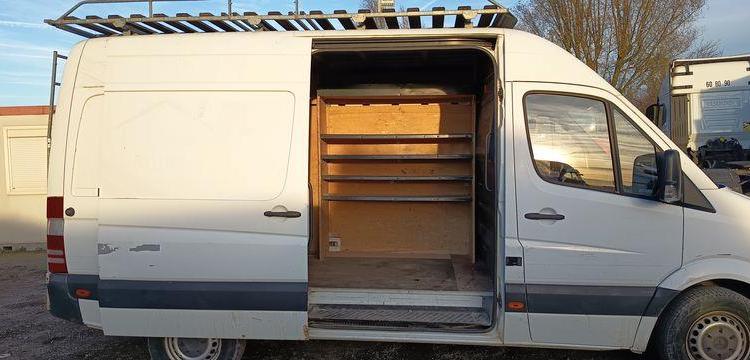 MERCEDES SPRINTER II 906.633 310CDI 37 2.2 D DPF FOURGON MOYEN TOLE 3.5T 95 CV –  AN 2010 BLANC BA-111-TD