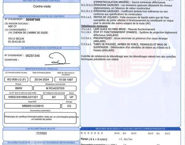 BMW Z3 M  ROADSTER 3.2 I 320 GRIS BQ-808-LQ