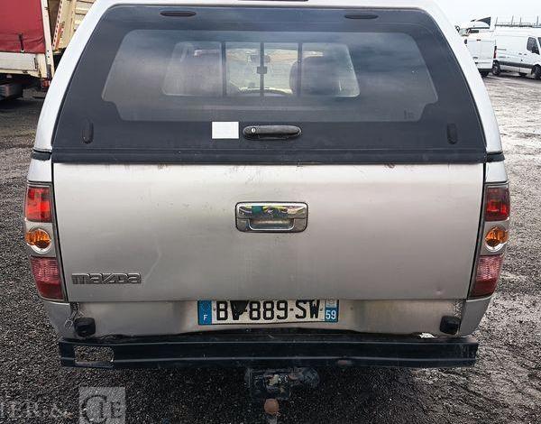 MAZDA BT50 PICKUP 2.5 MRZ-CD 4×4  DOUBLE CABINE 143CV – DIESEL 261179 KMS – ANNEE 2007 GRIS BV-889-SW