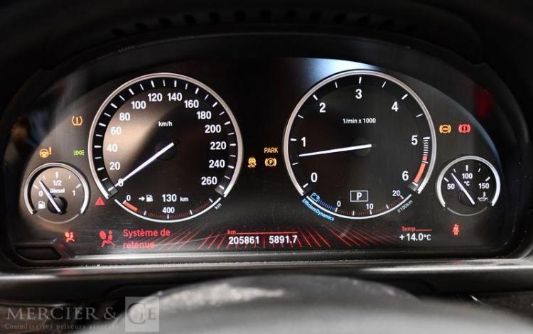 BMW SERIE 5 3,0 530D 260 LUXE XDRIVE BVA NOIR BY-748-QM