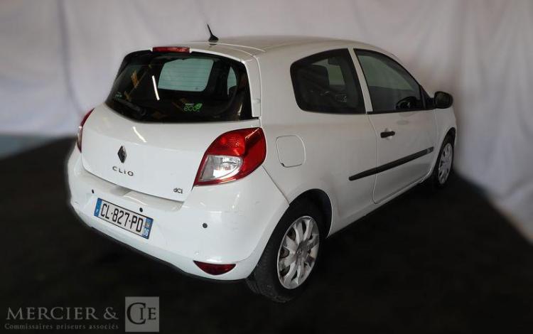 RENAULT CLIO III SOCIETE 1.5 DCI 85 AIR BLANC CL-827-PD