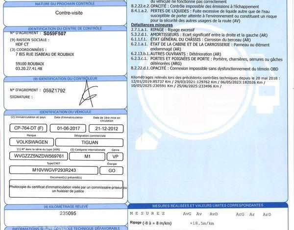 VOLKSWAGEN TIGUAN 2,0 TDI 140 SPORT STYLE 4 MOTION TIPTRONIC BVA BLANC CP-764-DT