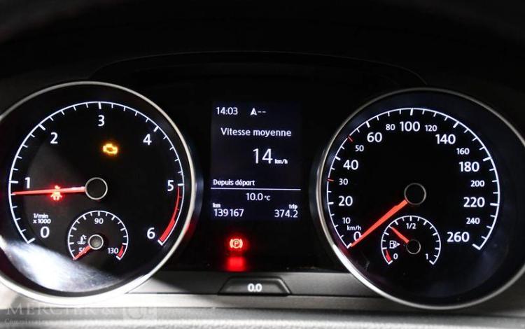 VOLKSWAGEN GOLF 1,6 TDI 105ch  BUSINESS CONFORT LINE5pts GRIS CT-377-NR