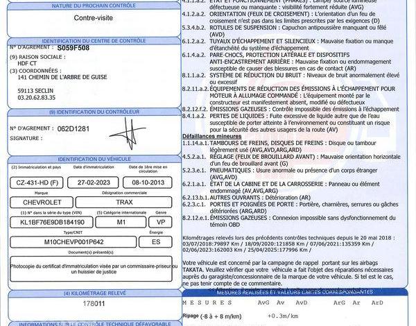 CHEVROLET TRAX 1,6 115 LT 2WD START/STOP BLANC CZ-431-HD