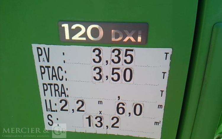 RENAULT MAXITY 120 DXI  NACELLE SUR VL 20M  5818H VERT CZ-941-ZM