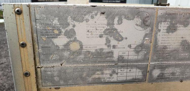 IVECO NACELLE 16M SUR VL LEGER  DC-140-XR