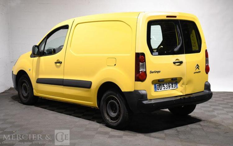 CITROEN BERLINGO 1.6 HDI 75CH CONFORT
 JAUNE DD-539-XJ