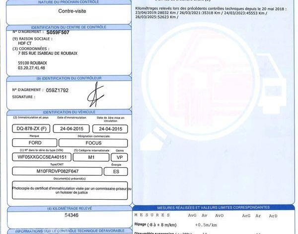 FORD FOCUS 1.0 ECOBOOST 125 TITANIUM GRIS DQ-878-ZX