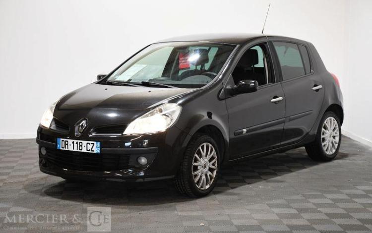 RENAULT CLIO 1,5 DCI 85 DYNAMIQUE QUICKSHIFT BVA NOIR DR-118-CZ