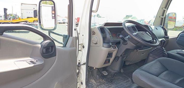 NISSAN CABSTAR NT400 32,12  AVEC NACELLE TIME ETL30 – 10 M – DIESEL – 2106 HEURES BLANC DW-708-LM